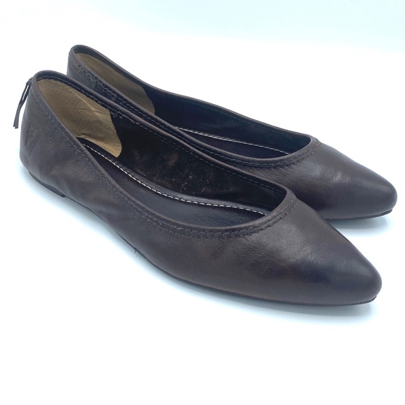 Frye Regina Pointed Toe Ballet Flat - Picture 1 of 6